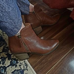 Frye "Judith" Ankle Bootie Boot Zip-Up